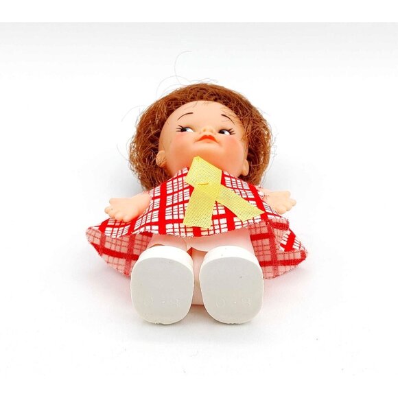 UNEEDA PEEWEE DOLL with Outfits & Glasses VINTAGE 1960s - Picture 8 of 9